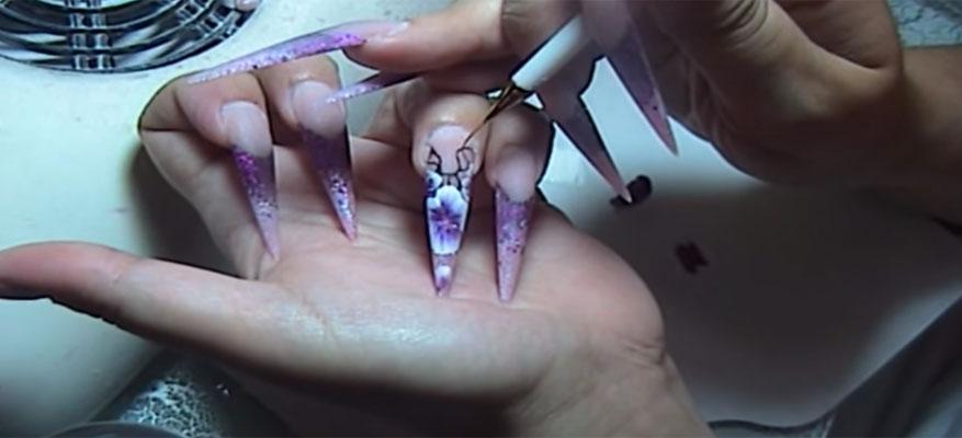 One stroke 1 by Elena Tsakalou Nail Designer One stroke 1 by Elena Tsakalou Nail Designer